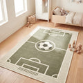 Figural Kids Area Rug – Green in a nursery