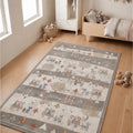 Figural Kids Area Rug – Multicolor in a nursery