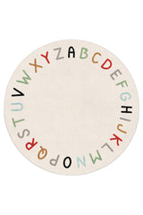 Figural Kids Round Rug