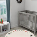 Figural Kids Round Rug in a nursery