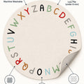 Figural Kids Round Rug – features