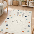 Figural Kids Shag Area Rug – Multicolor in a nursery