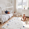 Figural Kids Shag Area Rug – Multicolor in a nursery