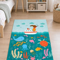 Figurative Kids Area Rug in a nursery