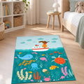Figurative Kids Area Rug in a nursery