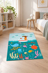 Figurative Kids Area Rug in a nursery