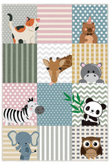Figured Kids Area Rug