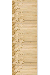 Floral 3D Runner Rug – Beige