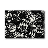 Floral Abstract Wall Art – Bold Black and White Botanical Pattern