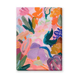 Floral Abstract Wall Art – Vibrant Botanical Painting Print