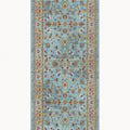 Floral Classic Runner Rug – Blue