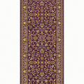 Floral Classic Runner Rug – Burgundy