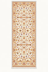 Floral Classic Runner Rug – Cream
