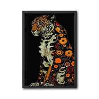 Floral Leopard Aesthetic Wall Décor Wall Poster Print