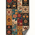 Floral Patchwork Kitchen Rug – features