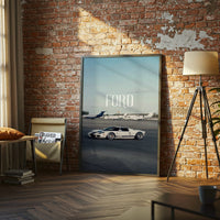 FORD GT Car Décor Poster – Aesthetic Ford Sports Car Wall Print