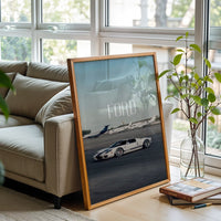 FORD GT Car Décor Poster – Aesthetic Ford Sports Car Wall Print