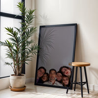 Friends Group Aesthetic Wall Décor Poster – Trendy Friendship Print for Sleek Decor