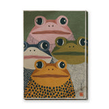 Frog Kids Wall Art – Colorful Retro Animal Print for Playful Rooms