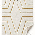 Fur Texture Contemporary Square Area Rug – features