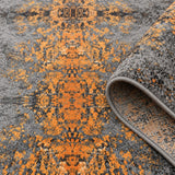 Geometric Kids Runner Rug – Multicolor – texture close-up