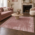 Geometric Modern Area Rug in a living room