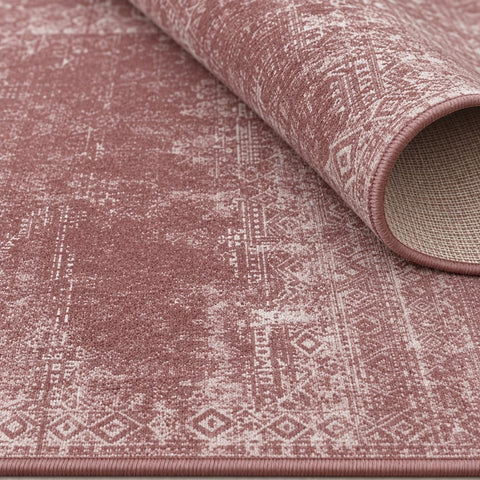 Geometric Modern Area Rug – texture close-up