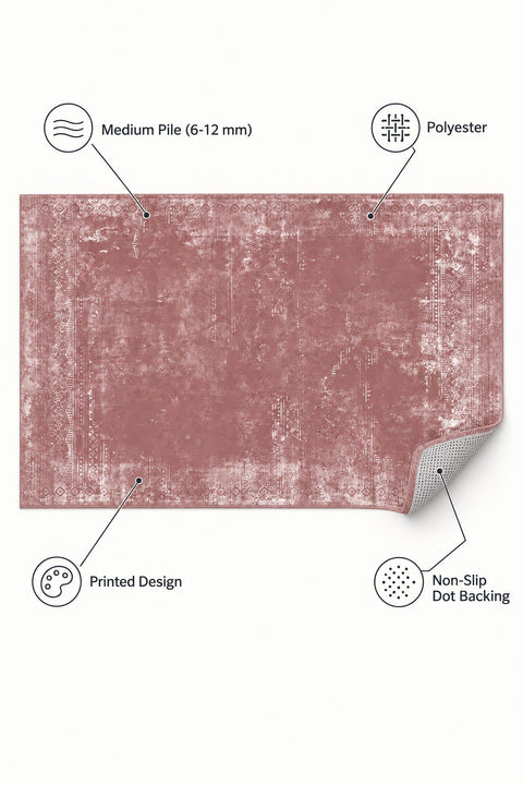 Geometric Modern Area Rug – features