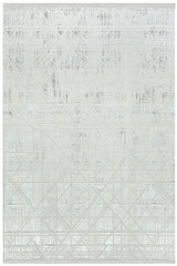 Geometric Modern Area Rug – Gray