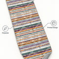 Geometric Scandinavian Oval Rug – Multicolor – features