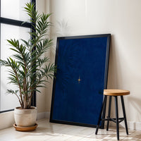Gold Star Minimal Wall Décor Print
