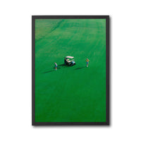 Golf Course Aesthetic Home Art Décor Poster | Serene Green Landscape Print for Home or Office