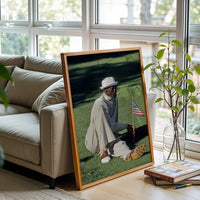 Golf Course Cigar Aesthetic Wall Décor Poster Print