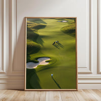 Golf Course Landscape Aesthetic Wall Print Décor Poster Print