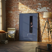 Good Afternoon Good Evening and Good Night Understated Bowing Man Wall Print