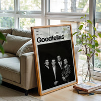 Goodfellas Movie Décor Print, Nostalgic Design Wall Poster, Digital Download for Home Decor