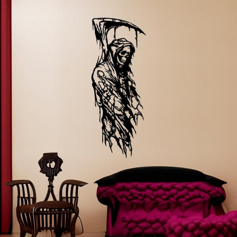 Gothic Reaper Metal Wall Art
