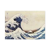 Great Wave Traditional Wall Art – Japanese Ocean Print with Mount Fuji