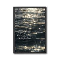 Highly Favored Extremely Lucky Always Blessed Motivational Quote Print, Aesthetic Wall Poster