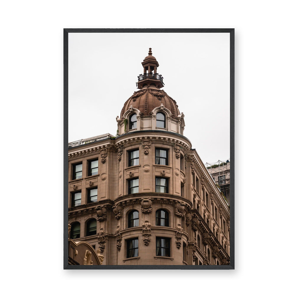 Historic Architecture Traditional Wall Art – Ornate Dome Facade Photo