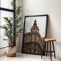 Historic Building Architecture Aesthetic Décor Poster Wall Décor
