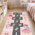 Hopscotch Kids Area Rug in a nursery