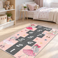 Hopscotch Kids Area Rug in a nursery