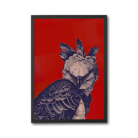 Illustrated Bird Aesthetic Wall Décor Poster Print