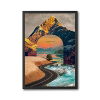 In Another Lifetime Quote Wall Poster – Aesthetic Surreal Mountain Landscape Print