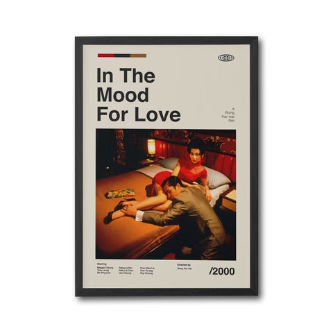 In The Mood For Love Print – Cinematic Wall Décor, Heritage Movie Poster Decor