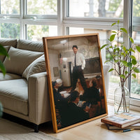 Inspirational Teacher Classroom Home Art Décor Poster – Cinematic Motivational Education Print