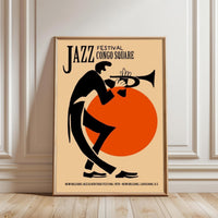 Jazz Festival Congo Square New Orleans 1970 Nostalgic Wall Poster Wall Print