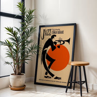Jazz Festival Congo Square New Orleans 1970 Nostalgic Wall Poster Wall Print
