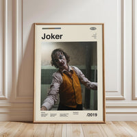 Joker Movie Print Home Art – Cinematic 2019 Todd Phillips Film Print